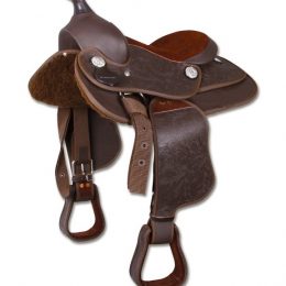 SELLA WESTERN SINTETICA, 10" - 12" Selle Ponies 